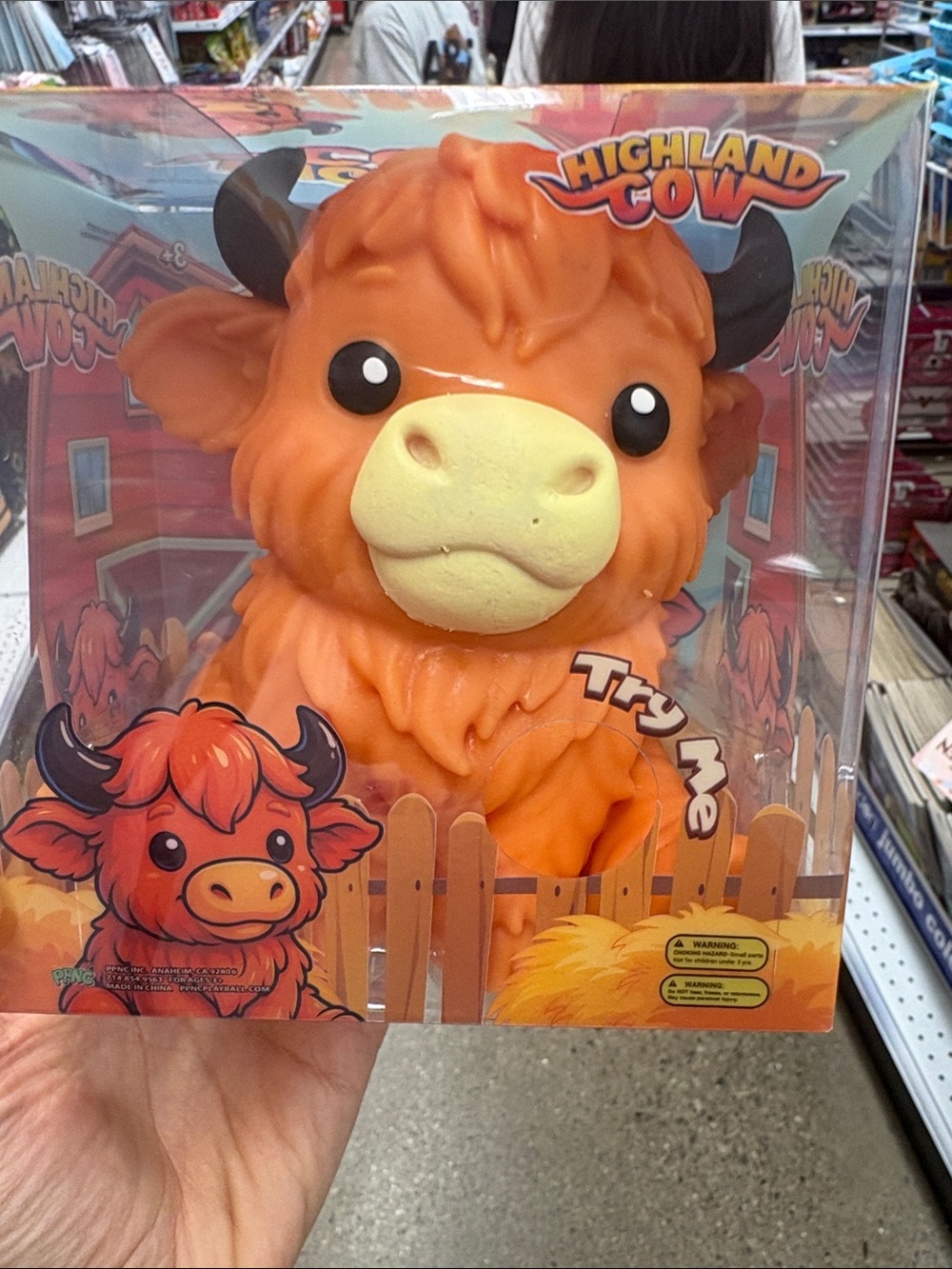 Highland cow squishy Toy - Cute Squeezing Farm Animal